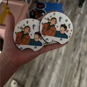 Colorful Illustrated Coasters HEARTSTOPPER